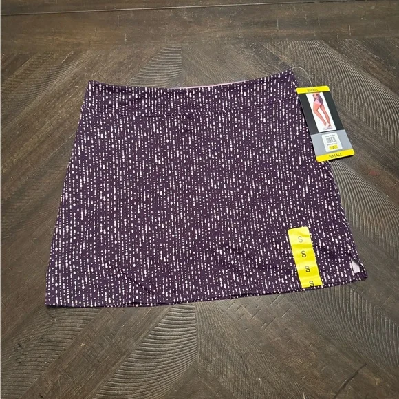 Tranquility Purple Patterned Women's Skirt/Skort - Picture 9 of 16